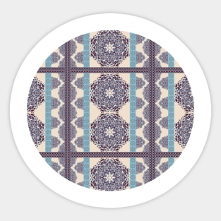 Arabesque Pattern (Decorative Border) Sticker
